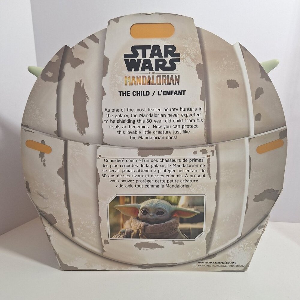 Star Wars The Mandalorian Grogu Child Baby Yoda Plush Toy 11" Disney Mattel - Picture 12 of 16